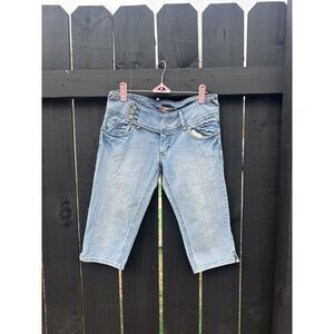 Y2K Wallflower Capri Denim Jeans